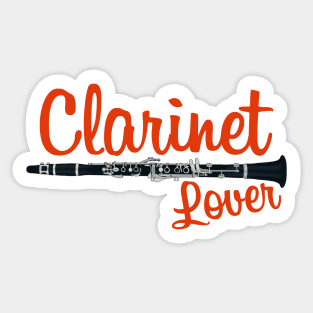 Clarinet Lover Sticker